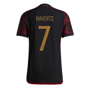 Tyskland Kai Havertz #7 Bortatröja VM 2022 Kortärmad